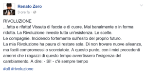 Renato Zero - Rivoluzione Facebook