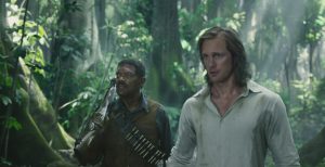Samuel L. Jackson e Alexander Skarsgard in "The legend of Tarzan"