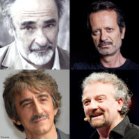 Alessandro Haber, Rocco Papaleo, Sergio Rubini e Giovanni Veronesi