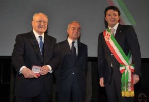 Ettore Bernabei, Gianni Letta e Matteo Renzi