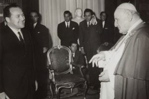 Ettore Bernabei e Papa Giovanni XXIII