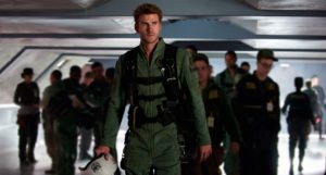 Liam Hemsworth in "Independence day: Rigenerazione"