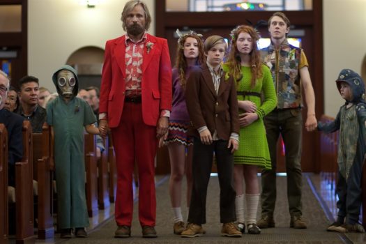 Viggo Mortensen e i suoi sei figli in "Captain Fantastic"