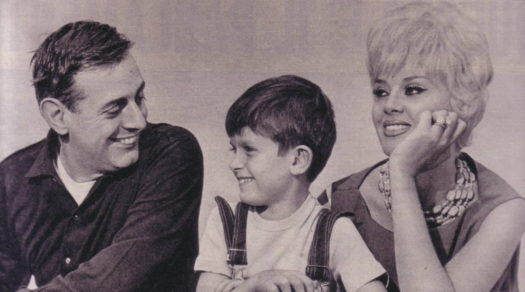 Dario Fo e Franca Rame con il piccolo Jacopo
