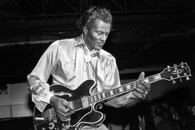 Chuck Berry nel 1983
