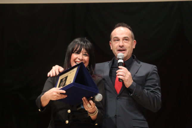 Francesca Piggianelli e Antonio Giuliani - Premio Anna Magnani 2017