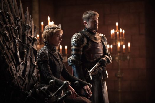 Cersei e Jaime Lannister nella settima stagione de Il trono di spade
