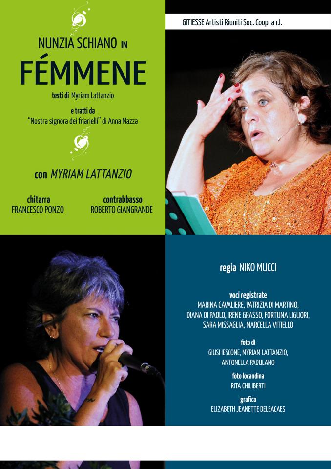 Dal 9 all’11 gennaio lo START – Interno5 ospita lo spettacolo “Femmene”, spettacolo che vede Nunzia Schiano protagonista, previsto nello stesso periodo all’interno della stagione 2014/2015 del TAN – Teatro […]