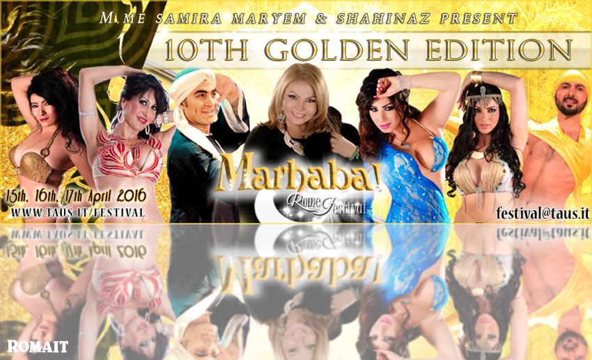  Il “Marhaba Rome Festival” torna a farci sognare per il decimo anno consecutivo Un allegro e tintinnante “Marhaba!” sta per invadere la Capitale. E’ il saluto, “Salve”, delle danzatrici orientali […]