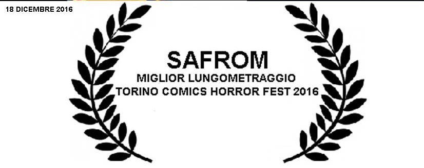 “Safrom” si aggiudica il premio come miglior lungometraggio italiano al Torino Comics Horror Fest Torino 19 dicembre 2016 E’ terminata ieri la seconda edizione del Torino Comics Horror Fest, l’evento […]