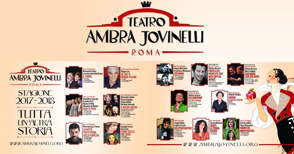 Teatro Ambra Jovinelli 2017/18