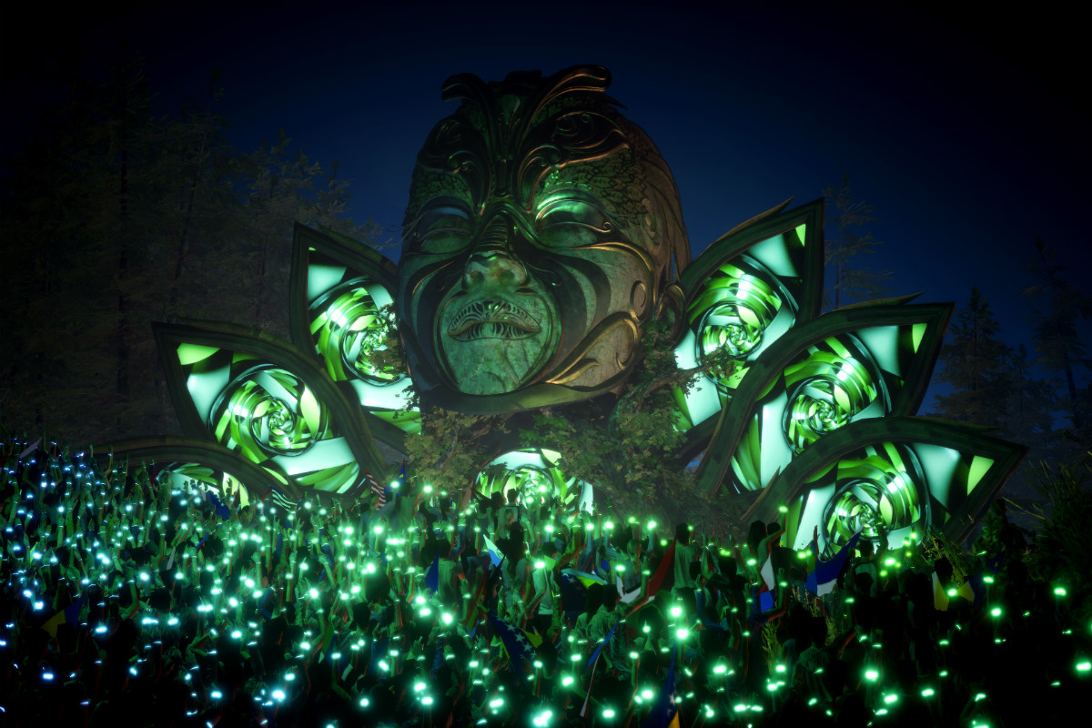 Tomorrowland Around the World green stage