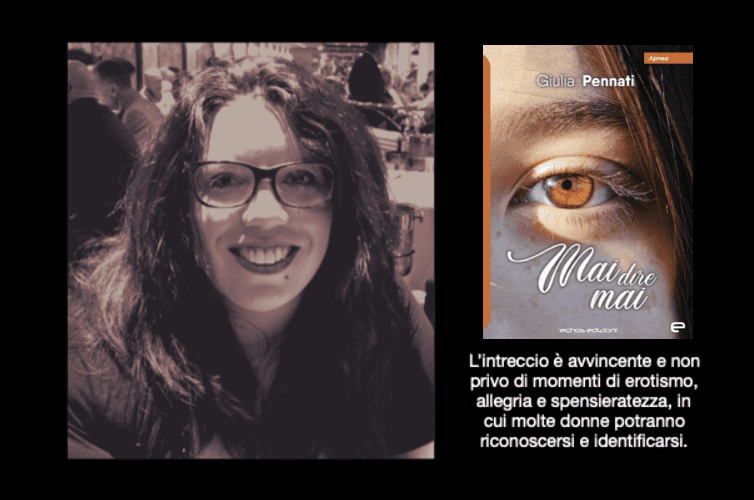 Giulia Pennati esce con il suo primo romanzo “Mai dire mai” Giulia Pennati nasce a Cernusco sul Naviglio, in provincia di Milano, il 3 ottobre 1987. Attualmente vive a Giaveno, […]