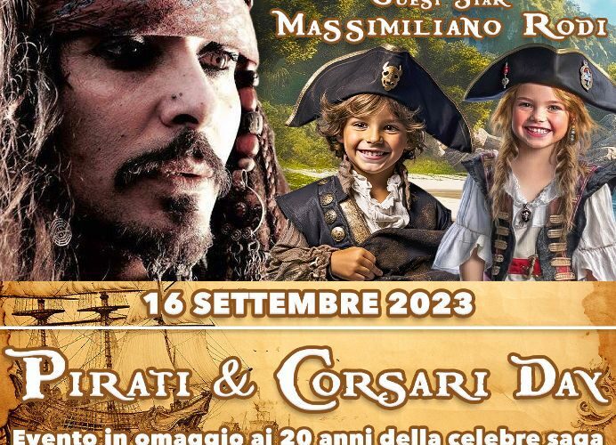   Pirati & Corsari Day.  Zoomarine celebra i 20 anni della saga Pirati dei Caraibi con un super evento tra sfide, escape room a tema, tesori da trovare e l’importanza […]