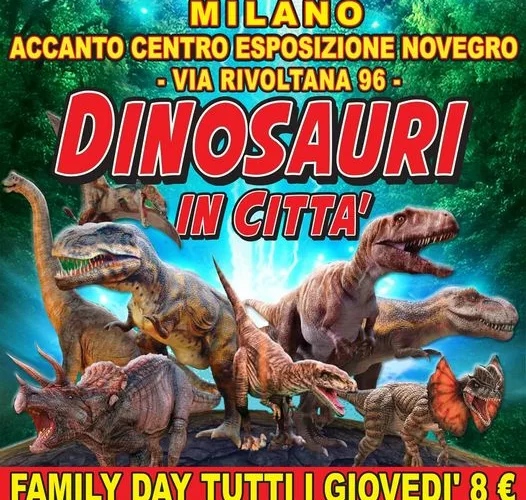Arriva anche a Milano Segrate la mostra “Dinosauri in città”, che sta girando l’Italia con esemplari robotizzati e a grandezza naturale per uno straordinario viaggio nel tempo.     Dal […]
