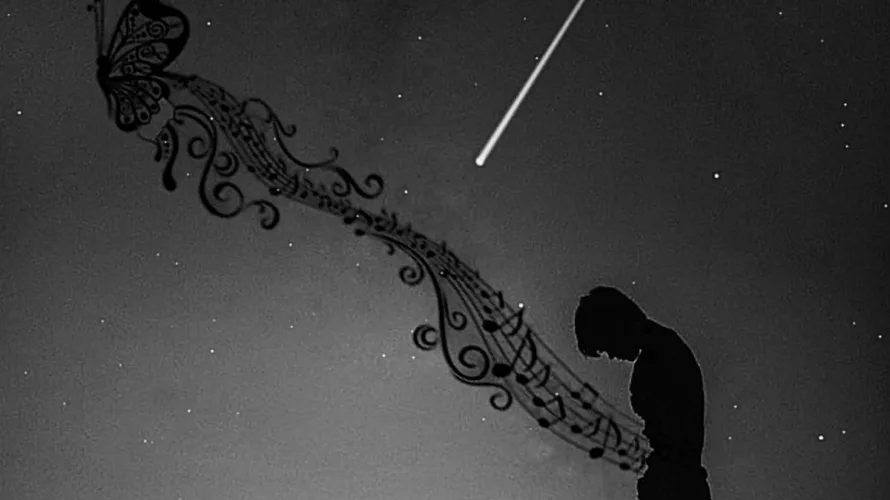 “Come una stella che passa veloce e si spegne nel cielo ma allo stesso tempo accende dentro noi un desiderio, così che la musica possa lasciare un segno nei cuori […]