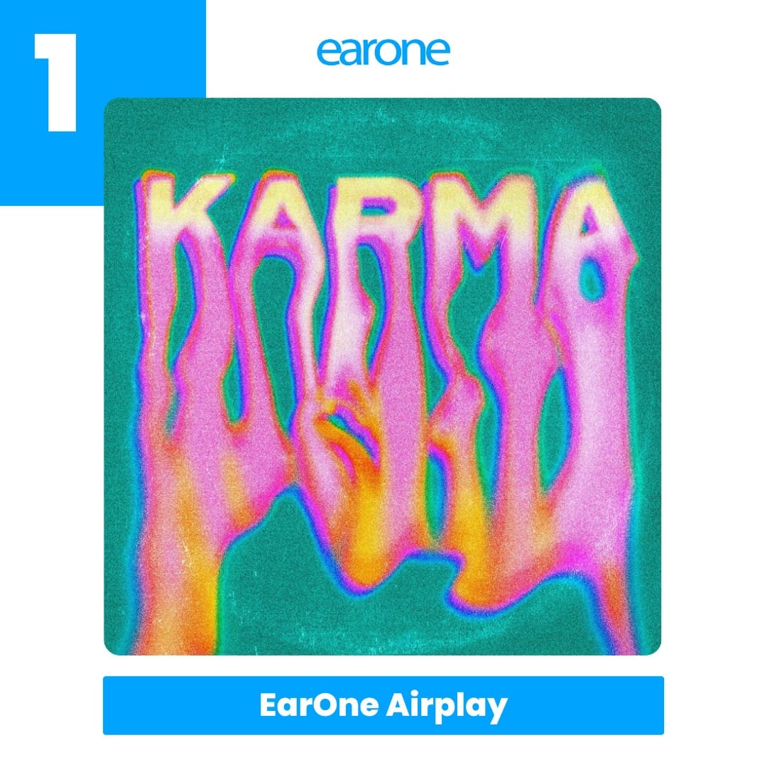 EarOne Airplay: per la terza settimana consecutiva “Karma” dei The Kolors è la canzone più ascoltata in radio
