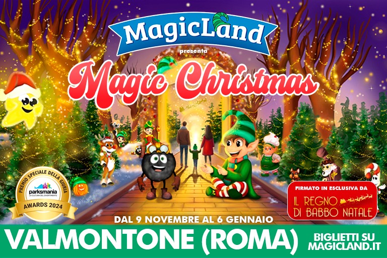 Magic Christmas: la Magia del Regno di Babbo Natale incanta MagicLand