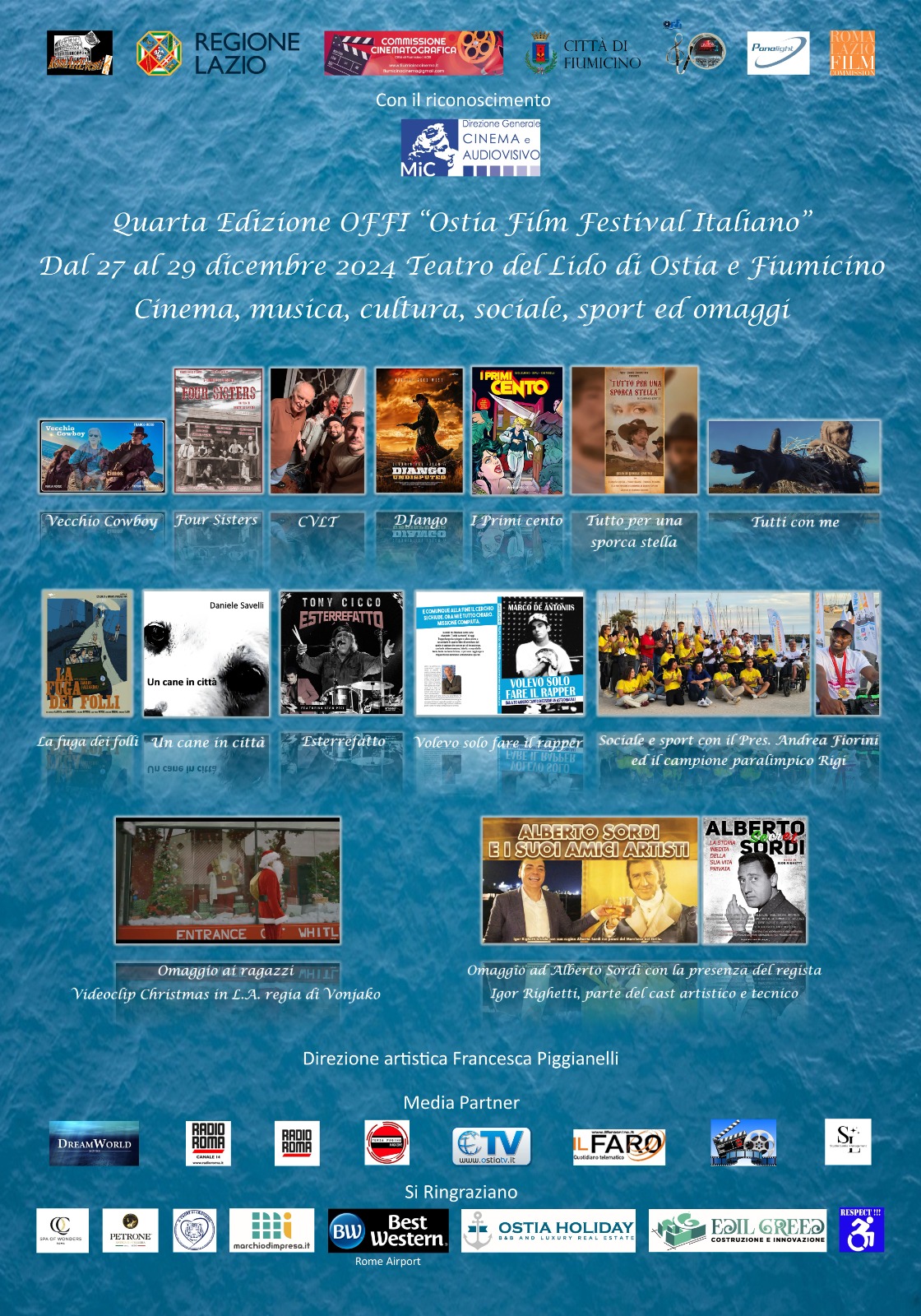 Entusiasmante Quarta Edizione OFFI “Ostia Film Festival italiano”
