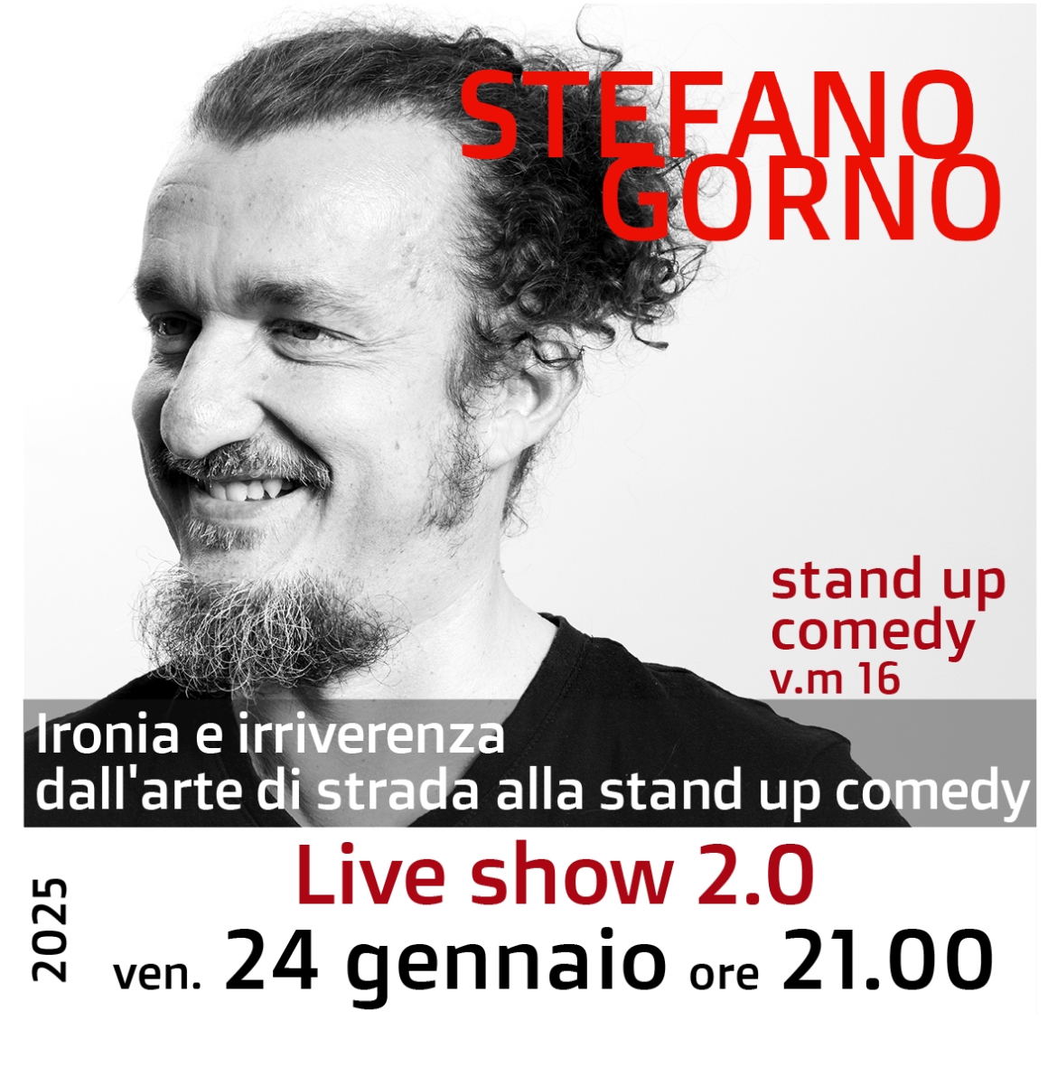 Stefano Gorno in “Live Show 2.0”