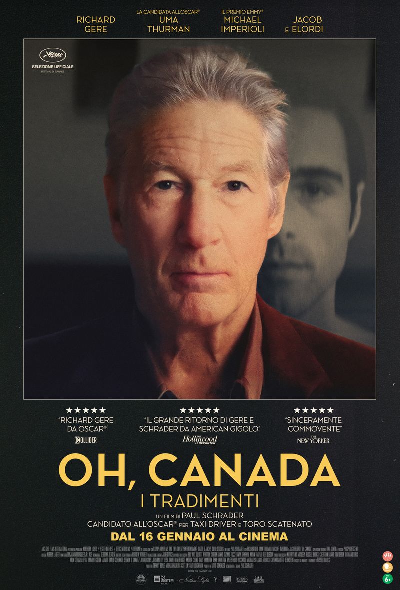 Oh, Canada – I tradimenti: Richard Gere tra verità e menzogna