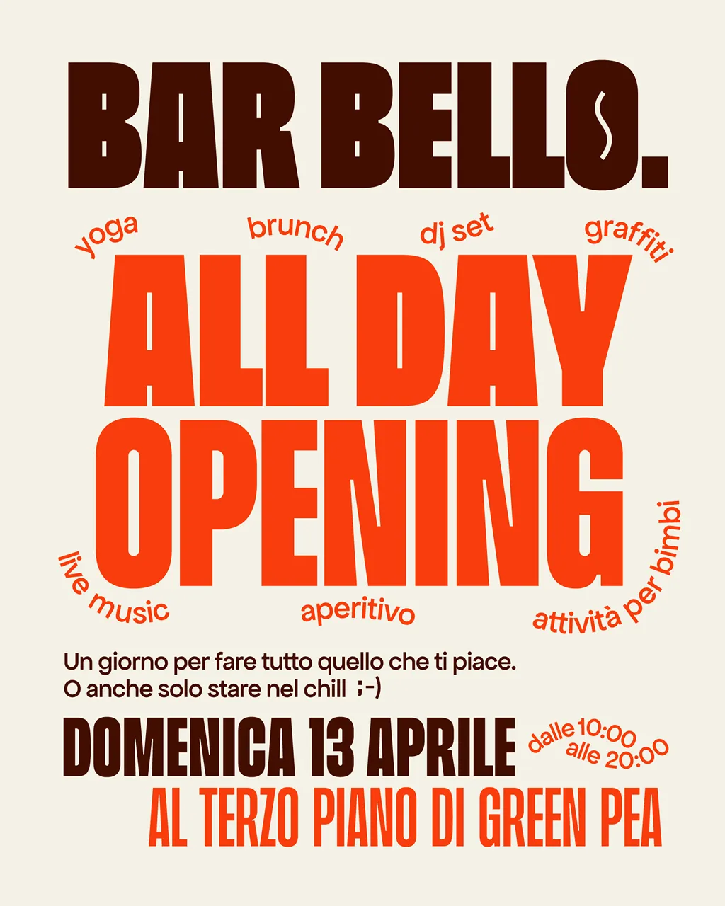 Inaugurazione “Bar Bello” a Torino