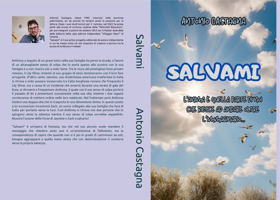 Antonio Castagna e il romanzo “Salvami”