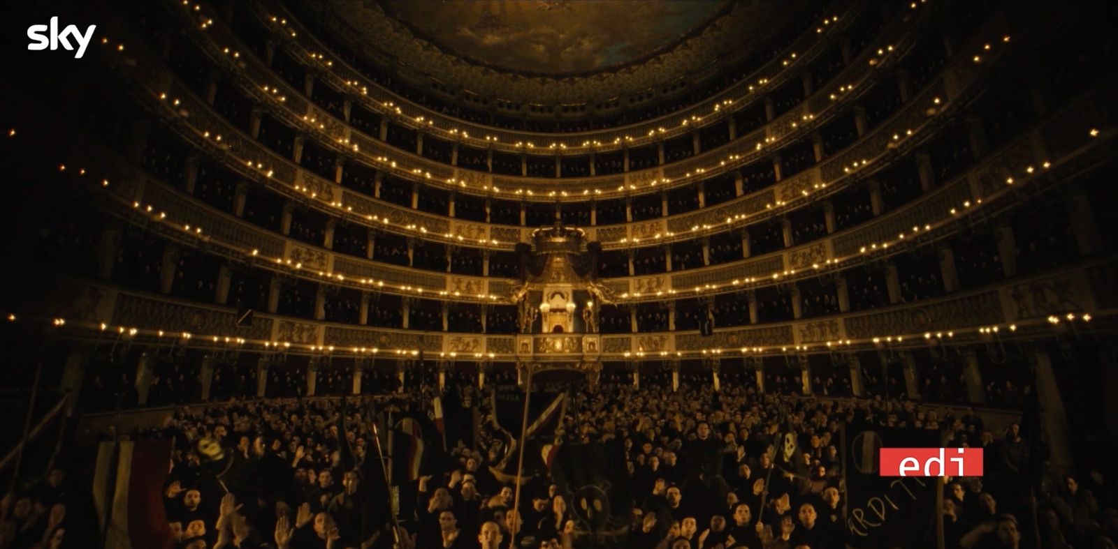 Il San Carlo nella serie “M – Il figlio del secolo” con i vfx di EDI Effetti Digitali Italiani |